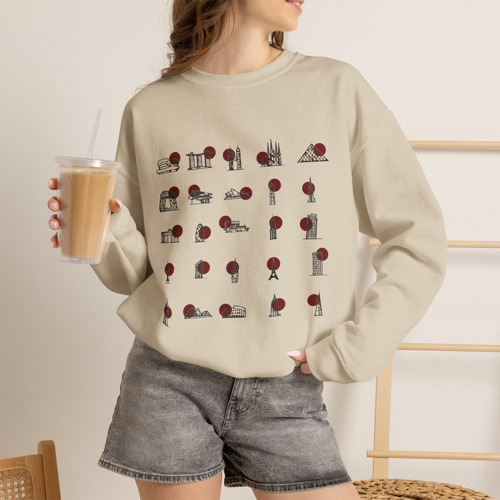 Legacy Series | City Landmarks Crewneck Sweatshirt