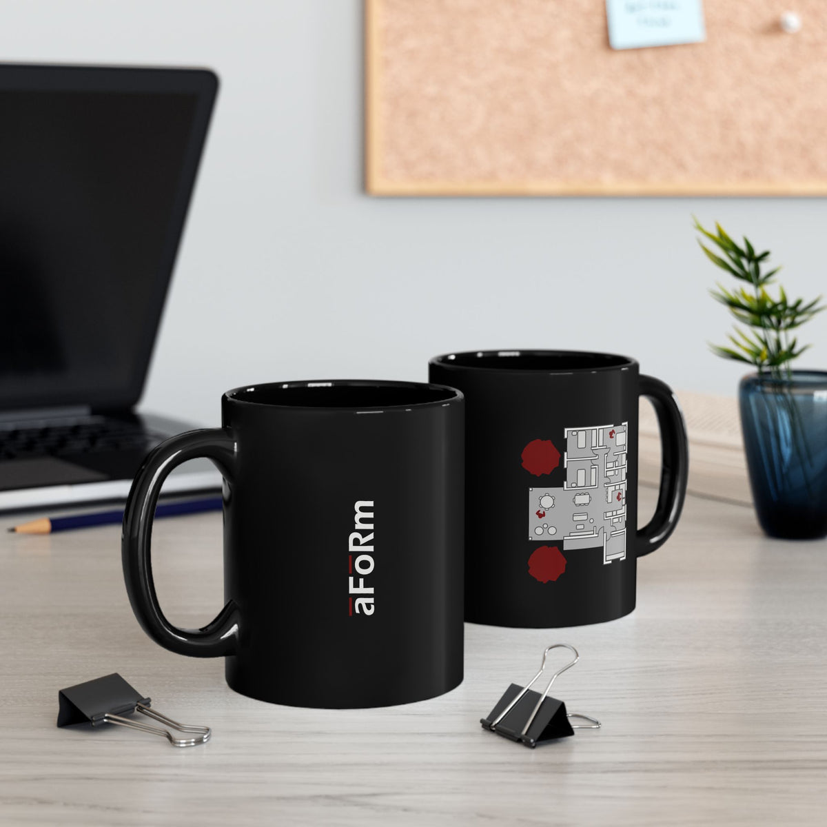 Blueprint Series | Floor Plan Architectural Mug