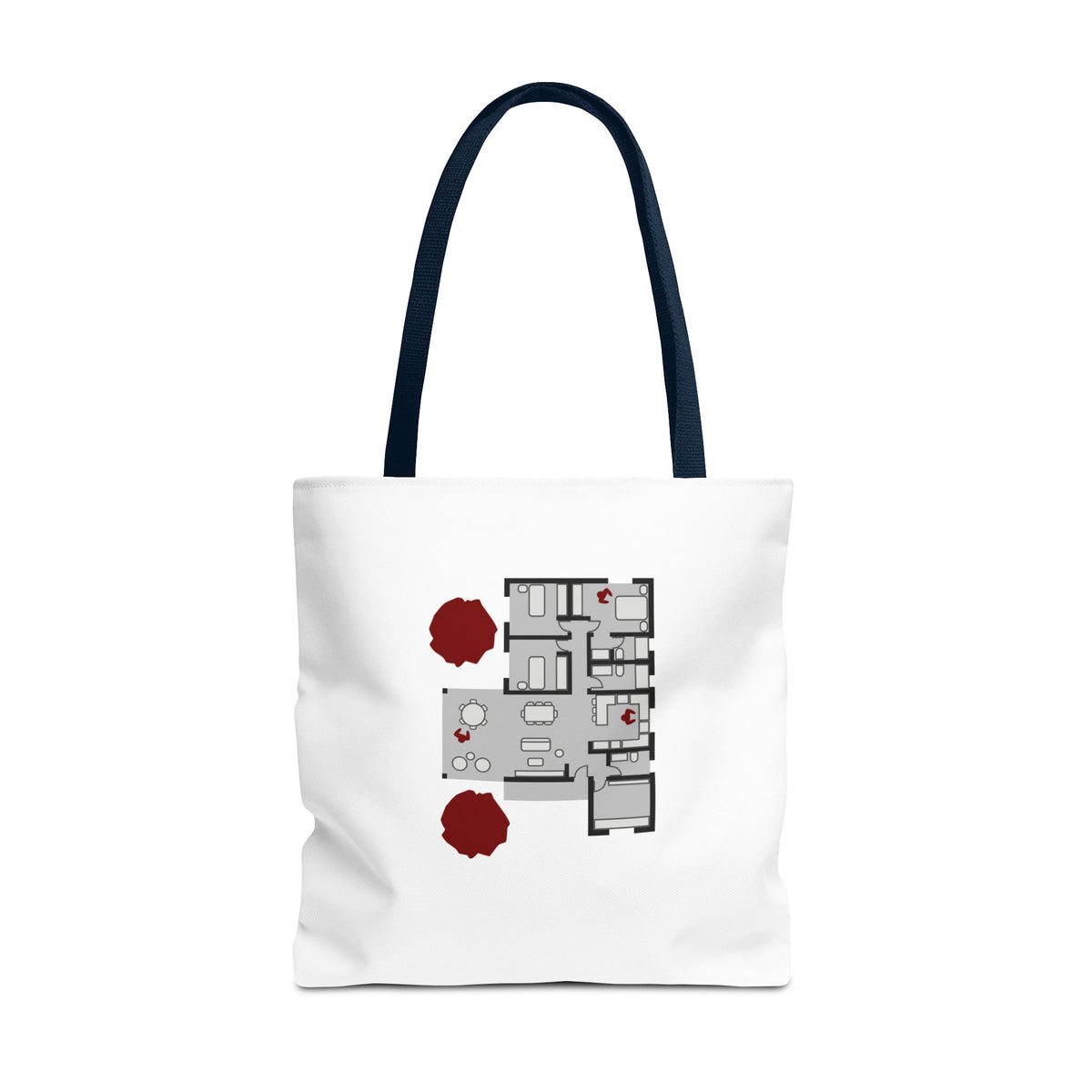 Blueprint Series | Floor Plan Architectural Tote Bag