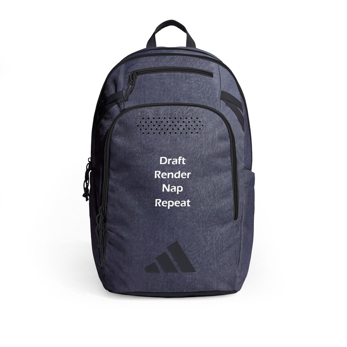 Studio Gear & Carry | Backpack  "Draft Render Nap Repeat" Embroidered adidas® Defender 5