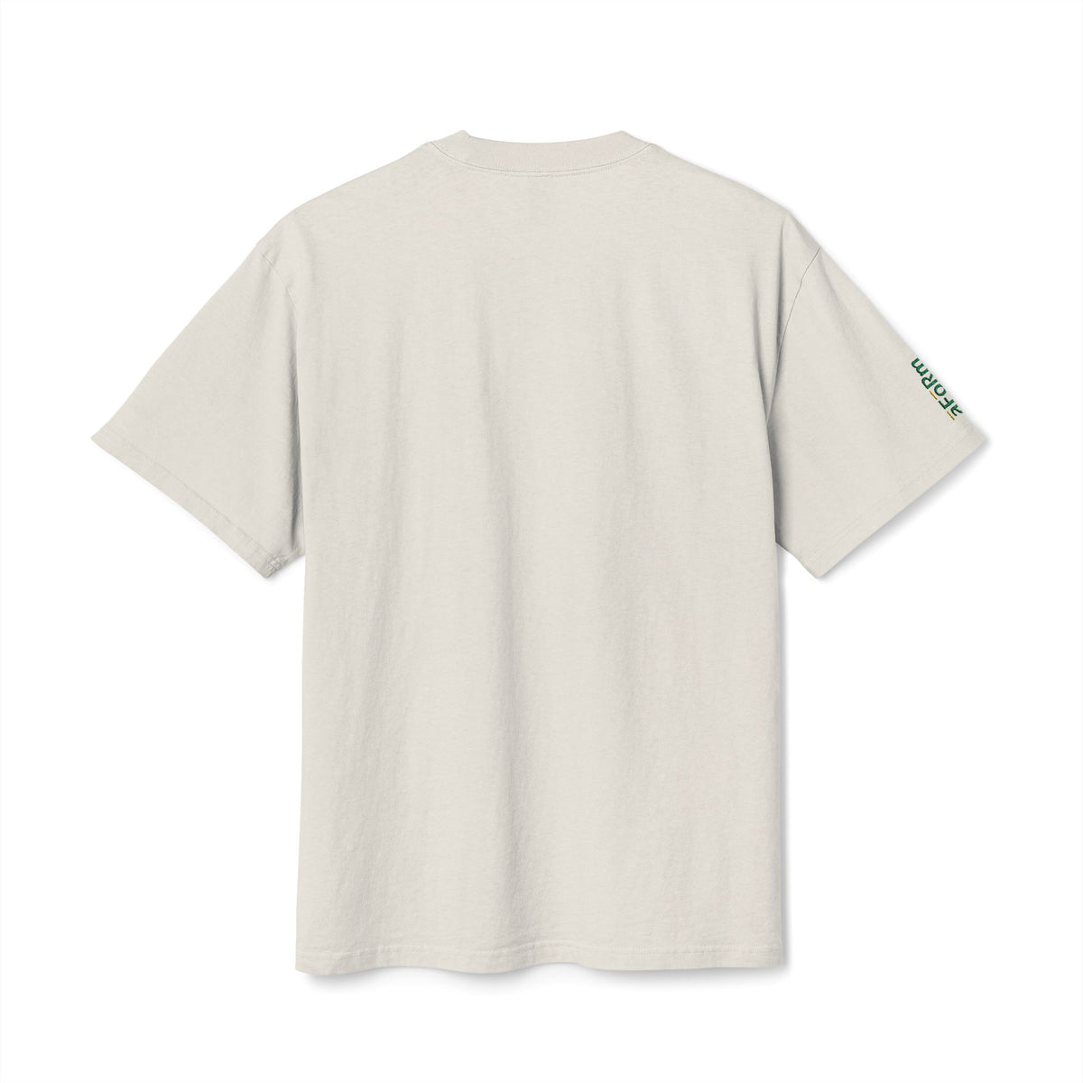 The Biophilic Studio | Heavyweight tee Monstera Leaf Diagram
