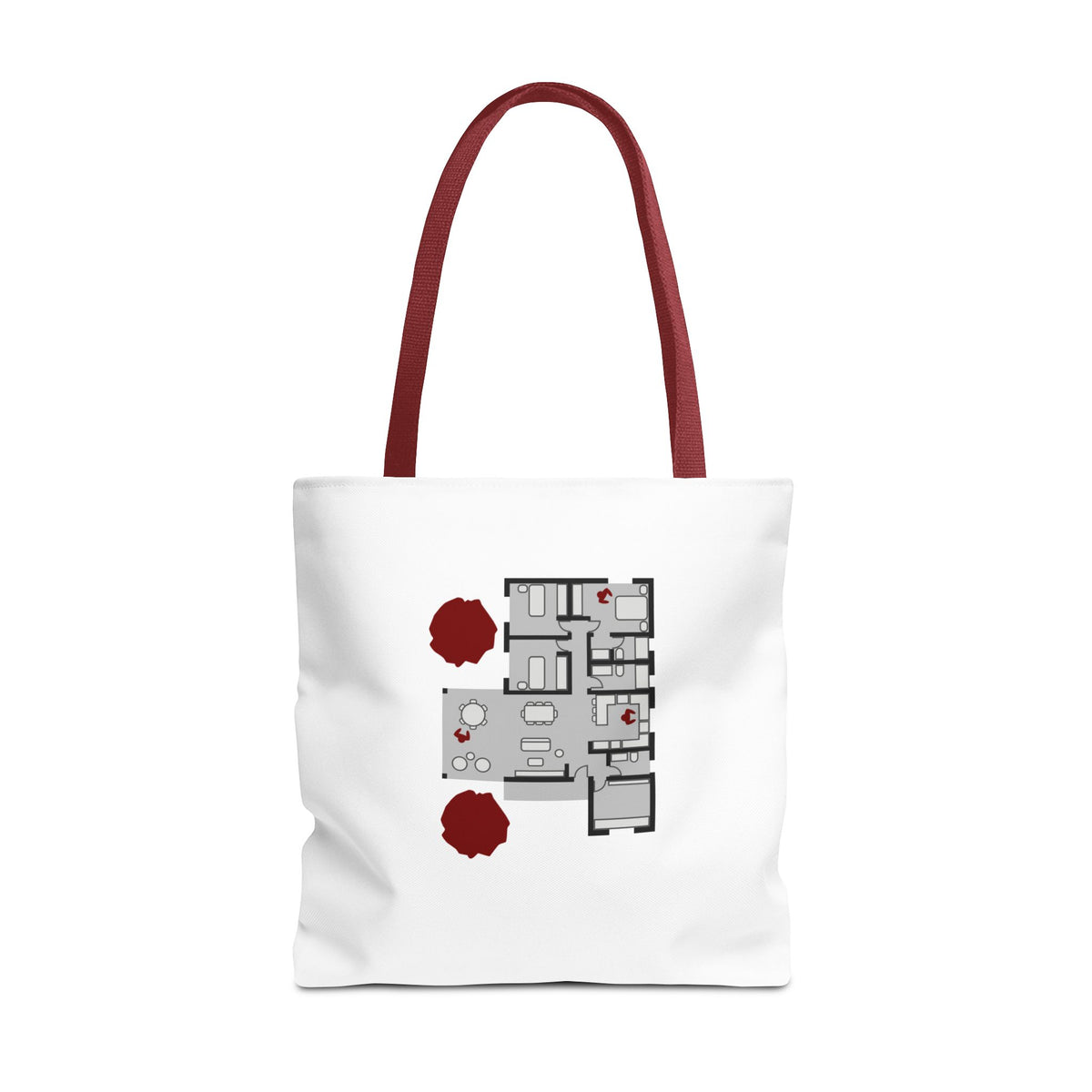 Blueprint Series | Floor Plan Architectural Tote Bag