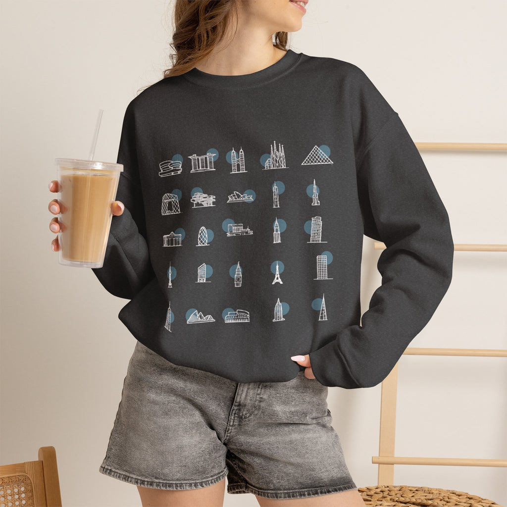 Legacy Series | City Landmarks Crewneck Sweatshirt