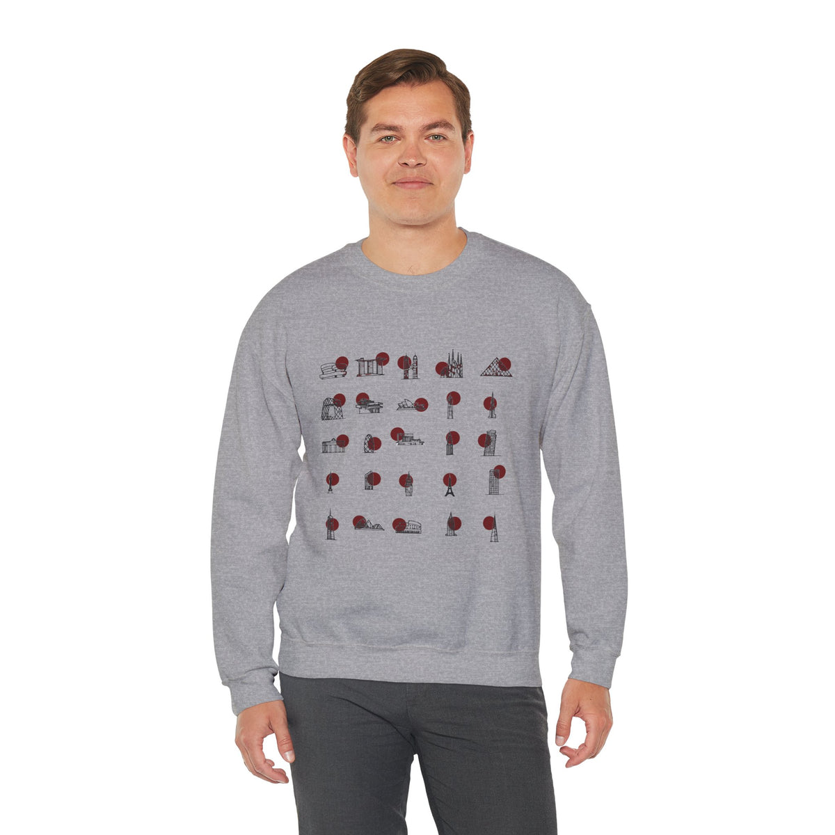 Legacy Series | City Landmarks Crewneck Sweatshirt