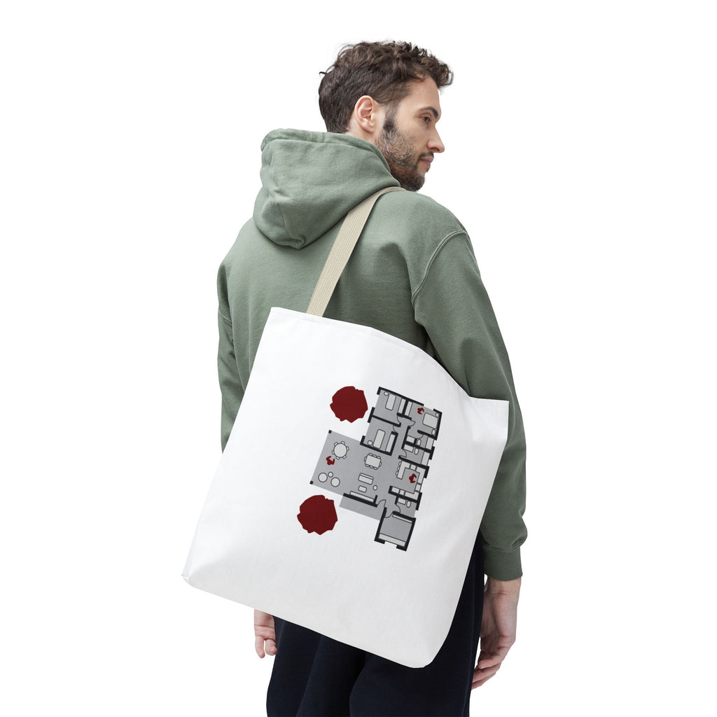 Blueprint Series | Floor Plan Architectural Tote Bag