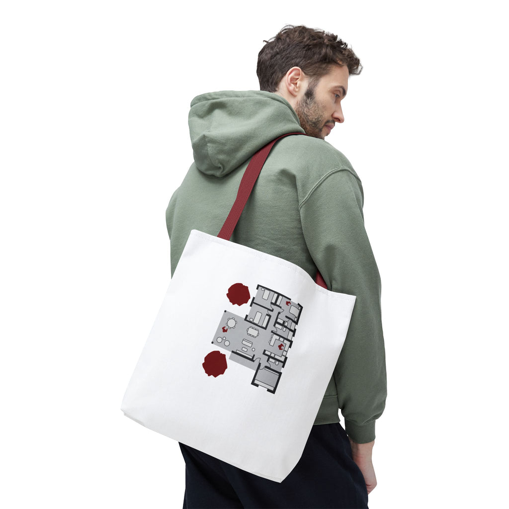 Blueprint Series | Floor Plan Architectural Tote Bag