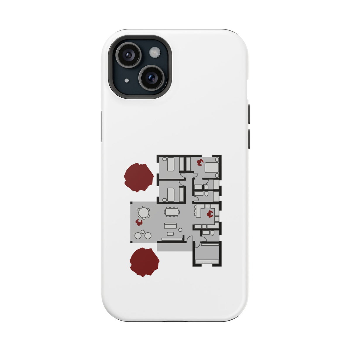 Blueprint Series | Floor Plan Architectural Phone Case Magnetic Impact-Resistant Case