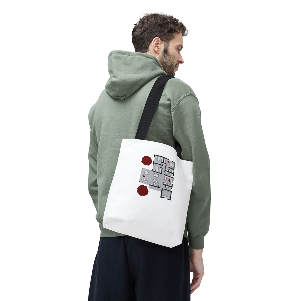 Blueprint Series | Floor Plan Architectural Tote Bag