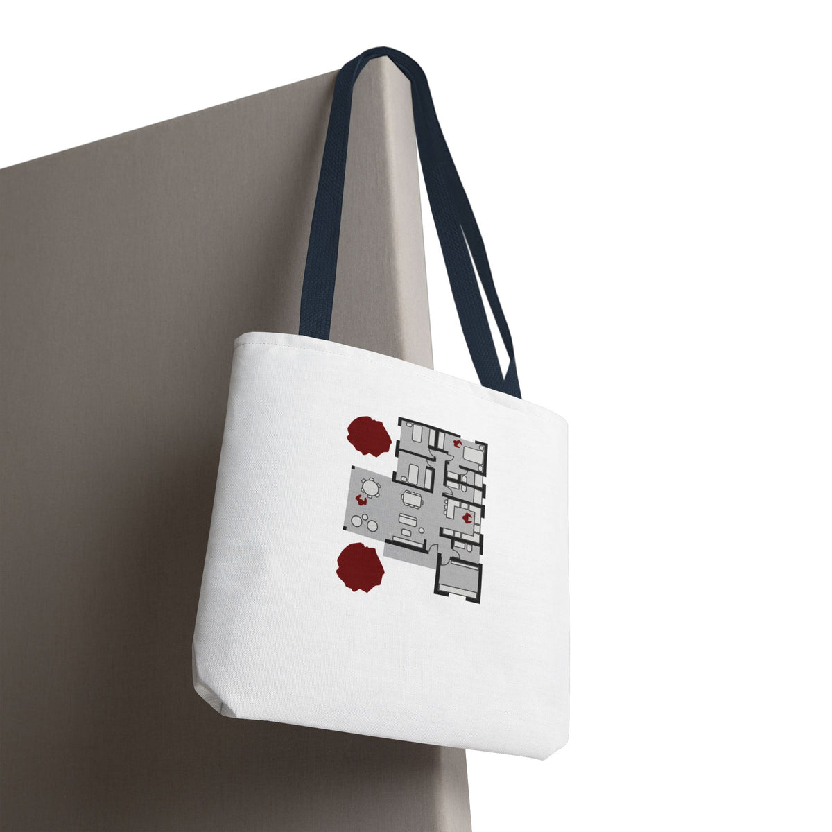 Blueprint Series | Floor Plan Architectural Tote Bag