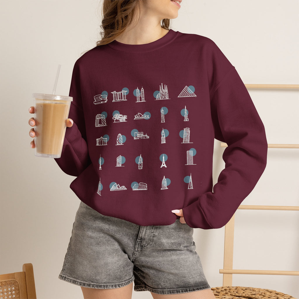 Legacy Series | City Landmarks Crewneck Sweatshirt