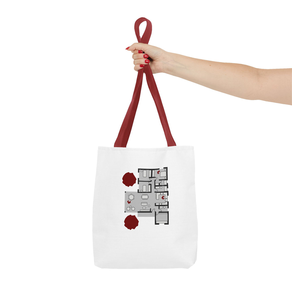 Blueprint Series | Floor Plan Architectural Tote Bag