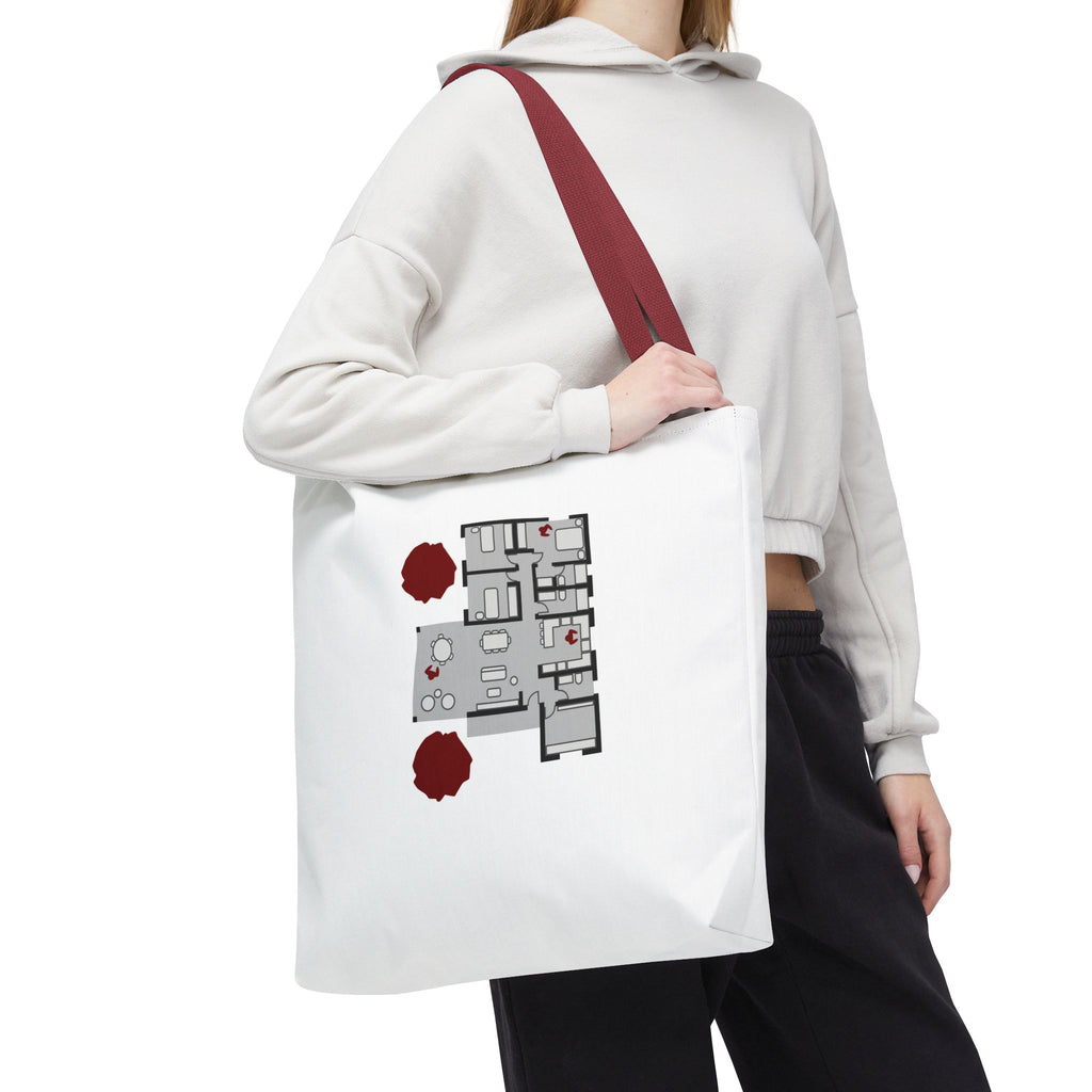 Blueprint Series | Floor Plan Architectural Tote Bag