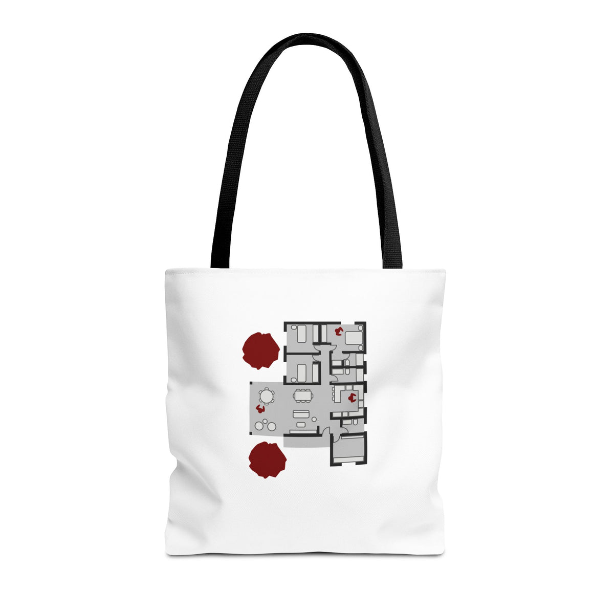Blueprint Series | Floor Plan Architectural Tote Bag