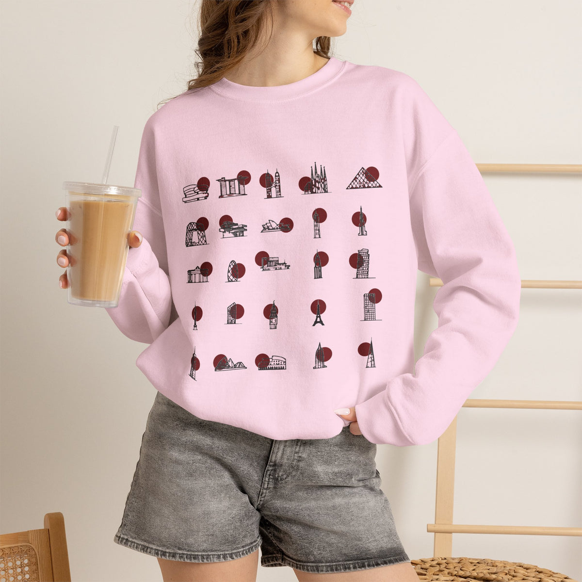 Legacy Series | City Landmarks Crewneck Sweatshirt
