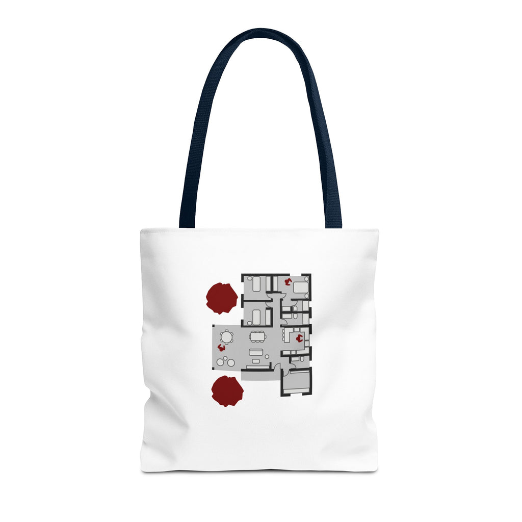 Blueprint Series | Floor Plan Architectural Tote Bag