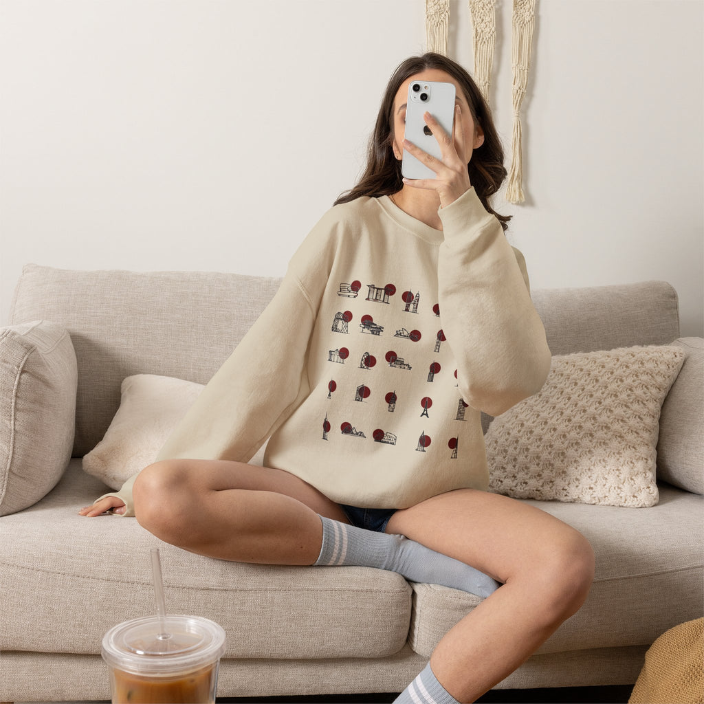 Legacy Series | City Landmarks Crewneck Sweatshirt