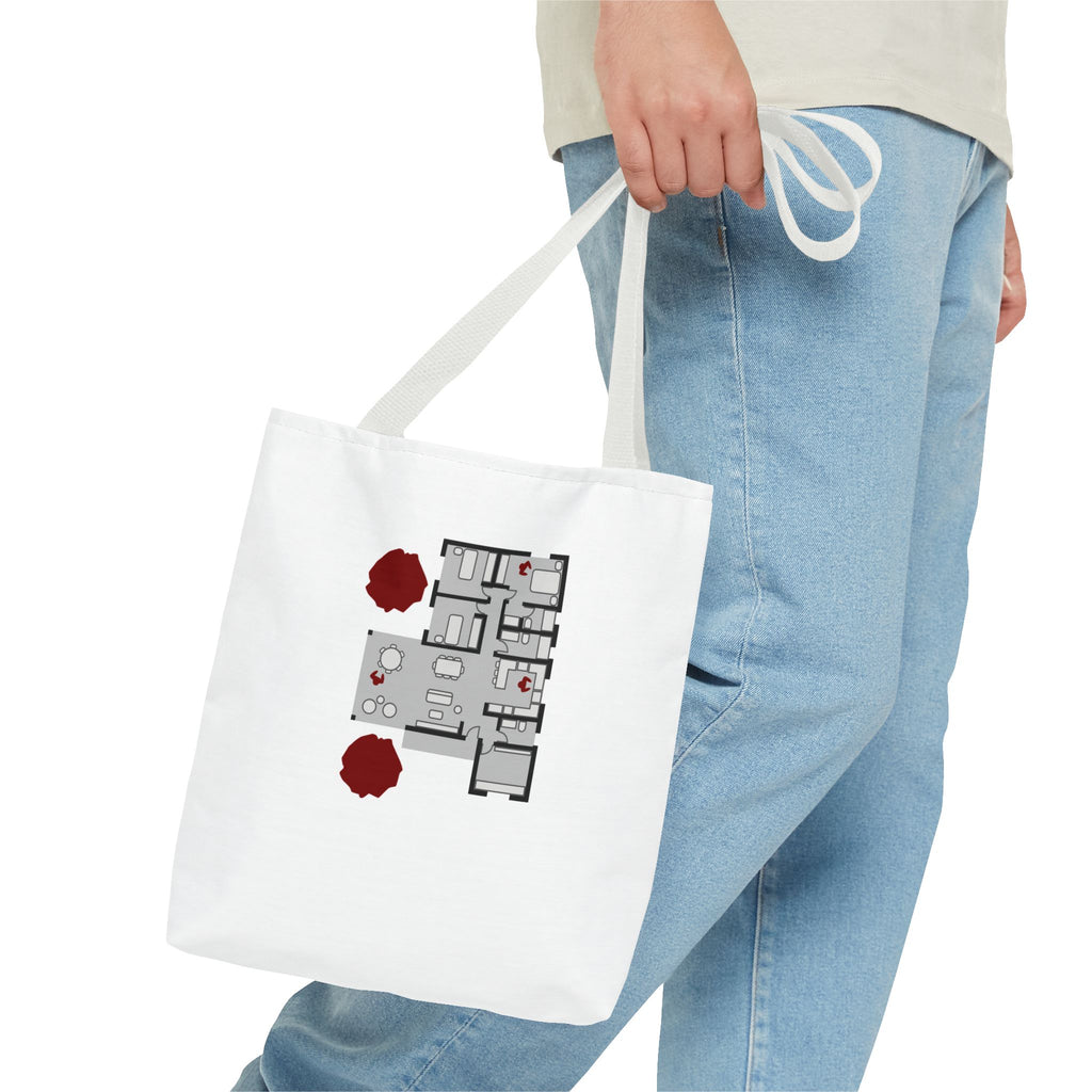 Blueprint Series | Floor Plan Architectural Tote Bag