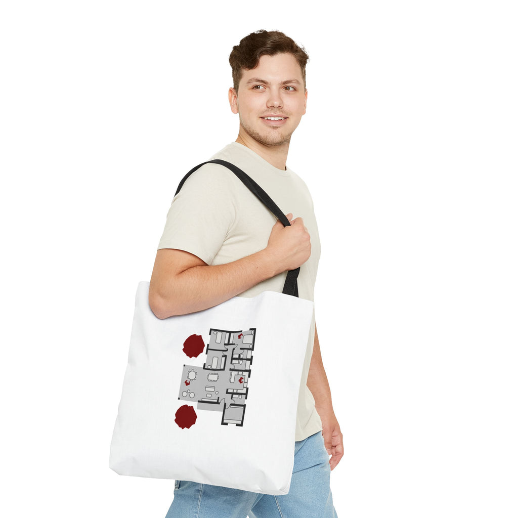 Blueprint Series | Floor Plan Architectural Tote Bag