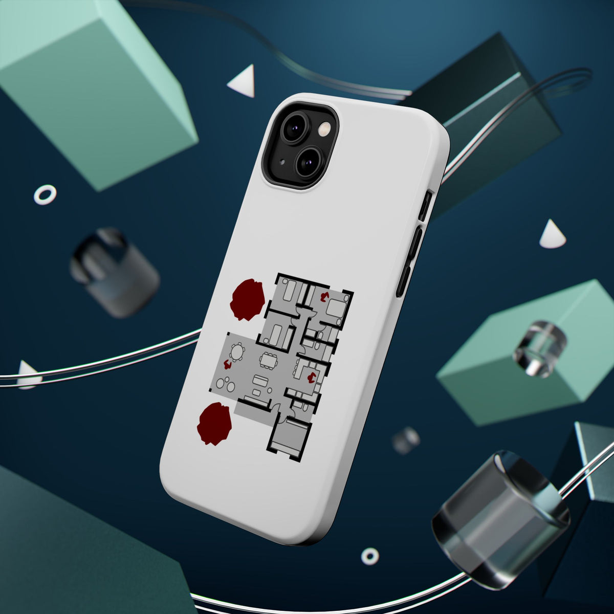 Blueprint Series | Floor Plan Architectural Phone Case Magnetic Impact-Resistant Case