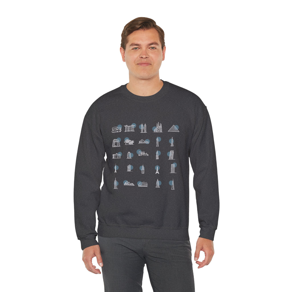 Legacy Series | City Landmarks Crewneck Sweatshirt