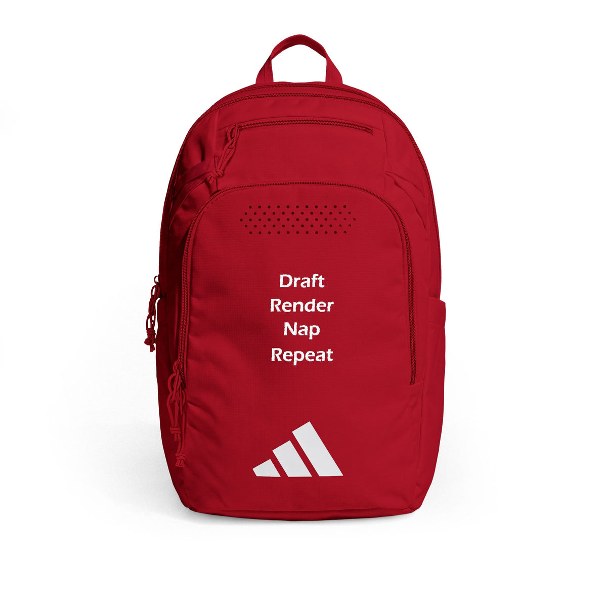 Studio Gear & Carry | Backpack  "Draft Render Nap Repeat" Embroidered adidas® Defender 5