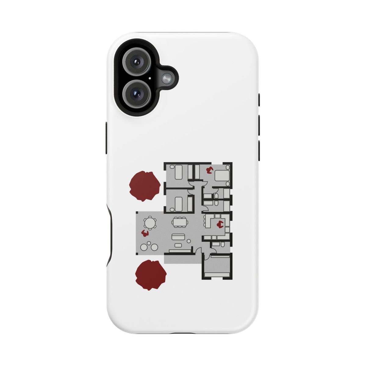 Blueprint Series | Floor Plan Architectural Phone Case Magnetic Impact-Resistant Case