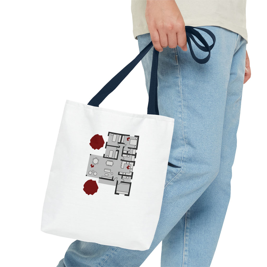 Blueprint Series | Floor Plan Architectural Tote Bag