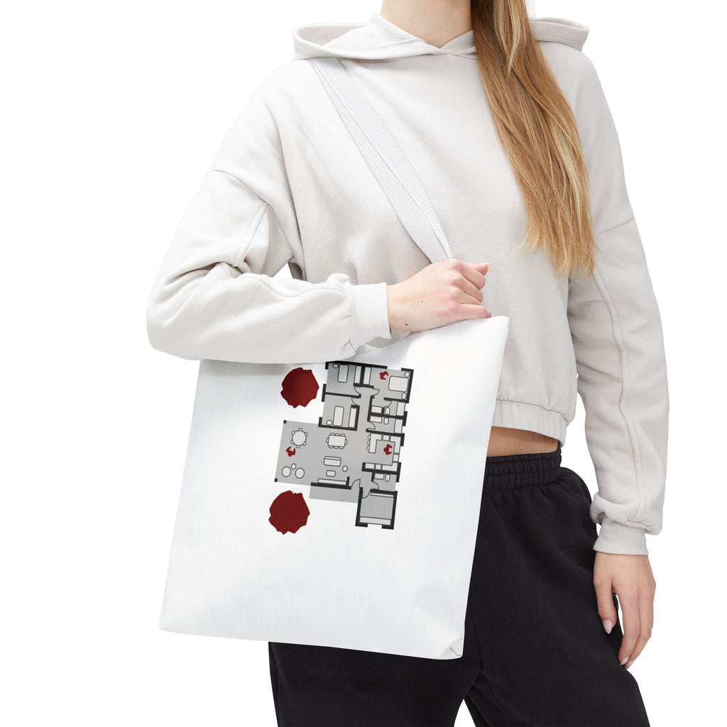 Blueprint Series | Floor Plan Architectural Tote Bag