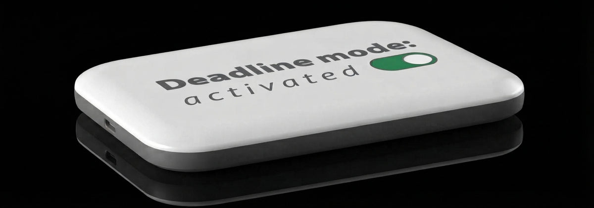 Tech & Workspace | Deadline Mode Magnetic Powerbank