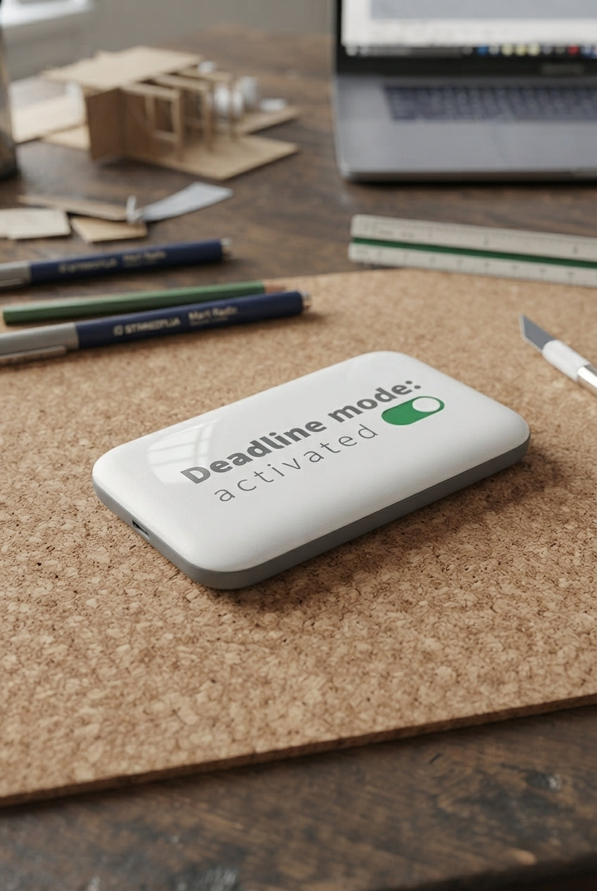 Tech & Workspace | Deadline Mode Magnetic Powerbank