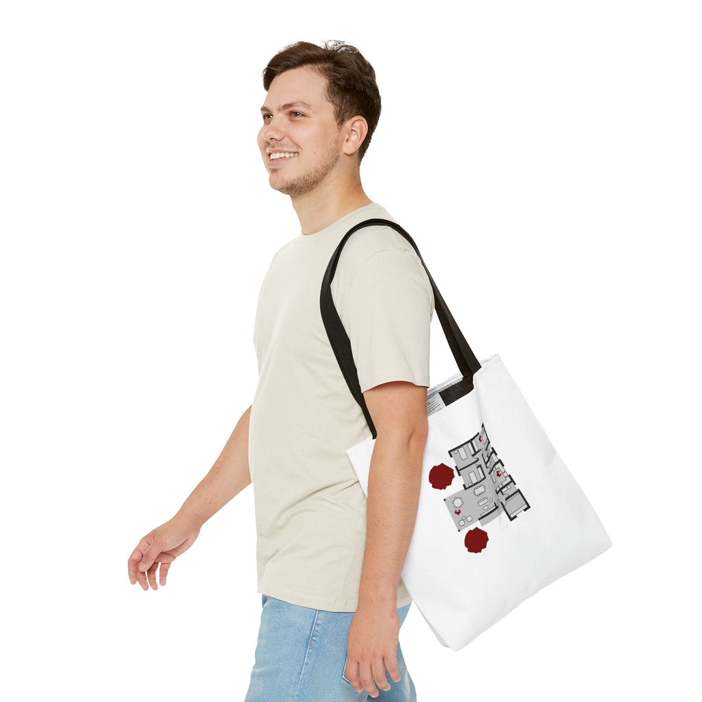 Blueprint Series | Floor Plan Architectural Tote Bag
