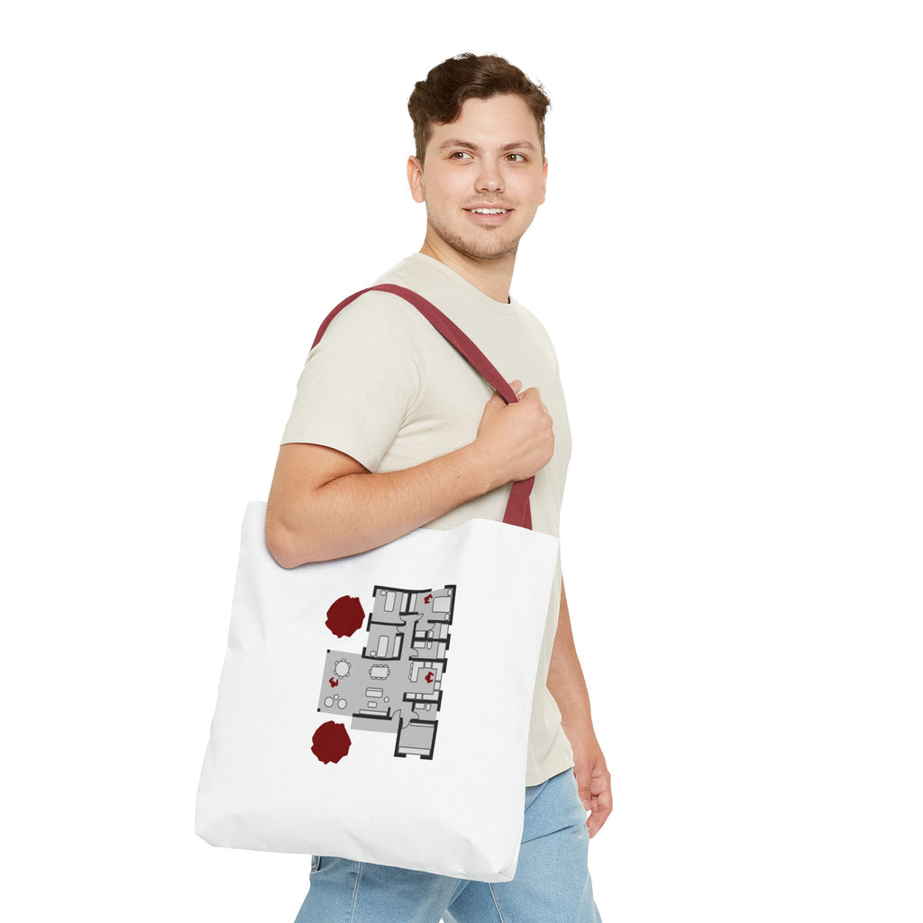 Blueprint Series | Floor Plan Architectural Tote Bag