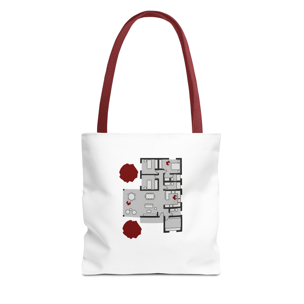 Blueprint Series | Floor Plan Architectural Tote Bag
