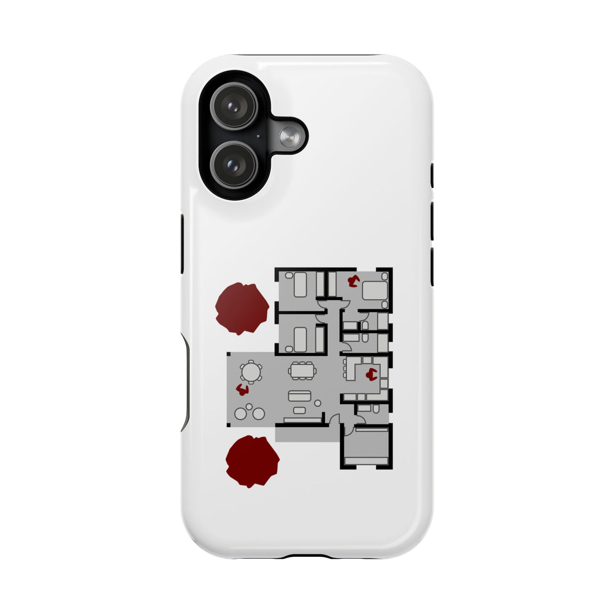 Blueprint Series | Floor Plan Architectural Phone Case Magnetic Impact-Resistant Case