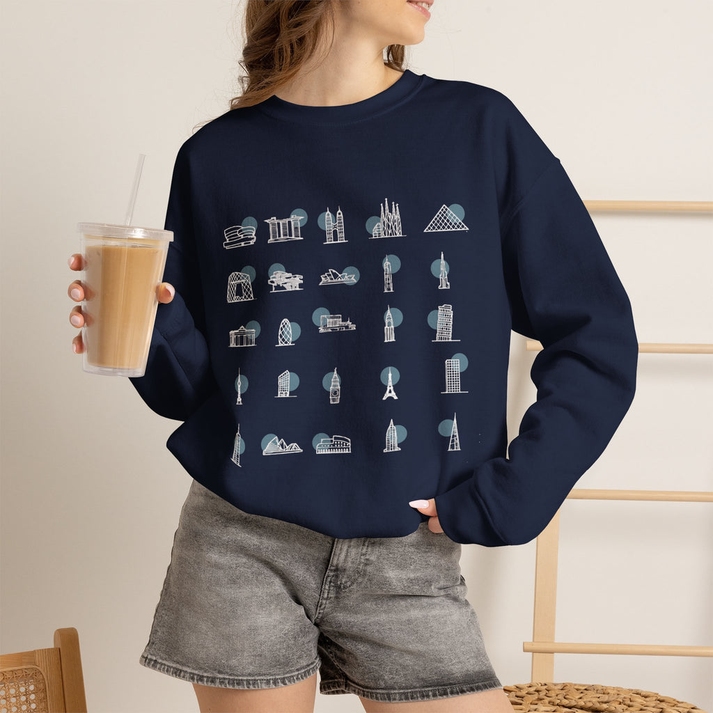Legacy Series | City Landmarks Crewneck Sweatshirt