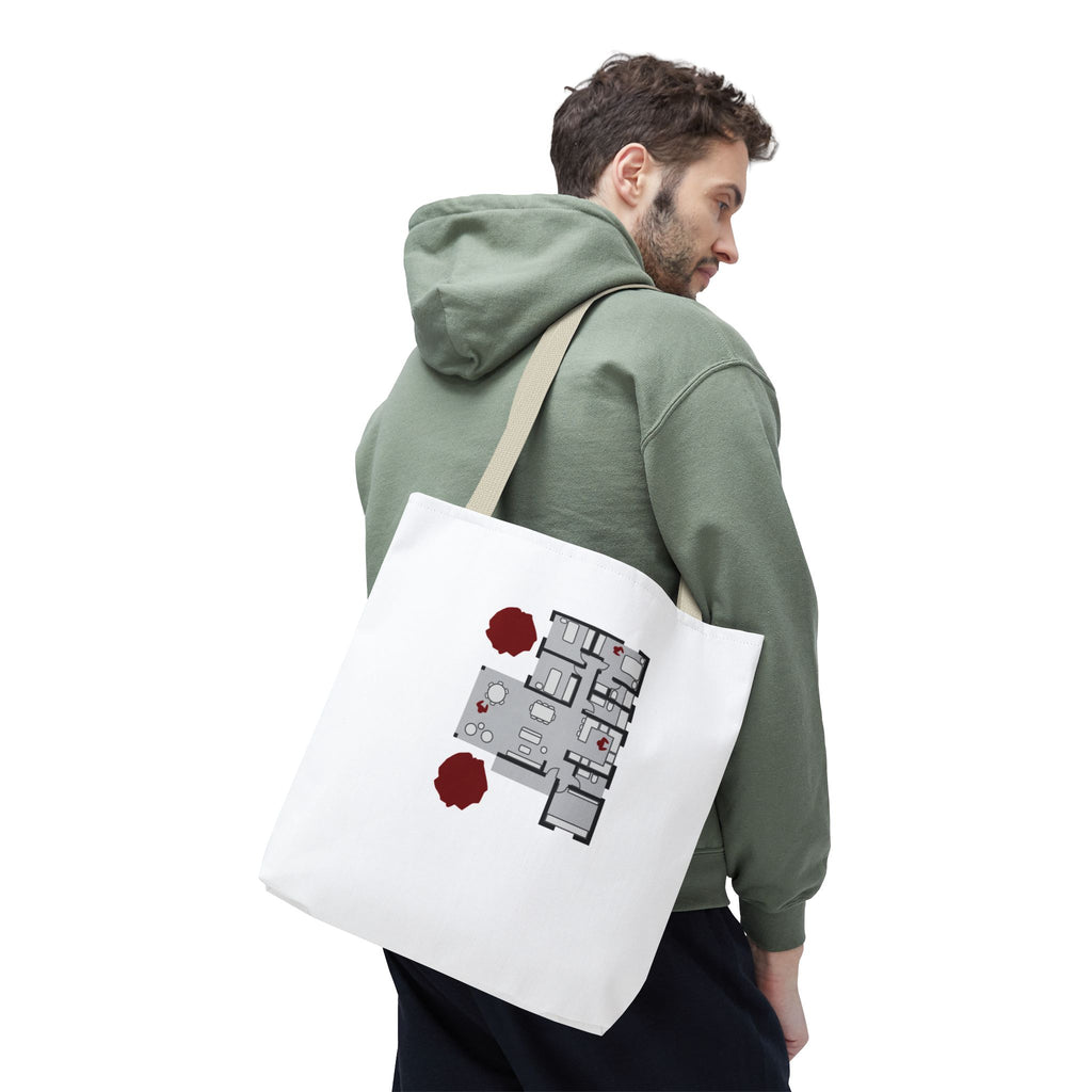 Blueprint Series | Floor Plan Architectural Tote Bag