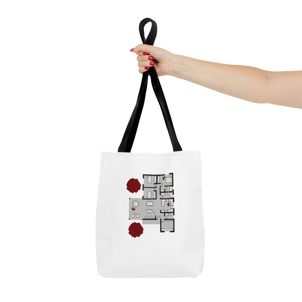 Blueprint Series | Floor Plan Architectural Tote Bag