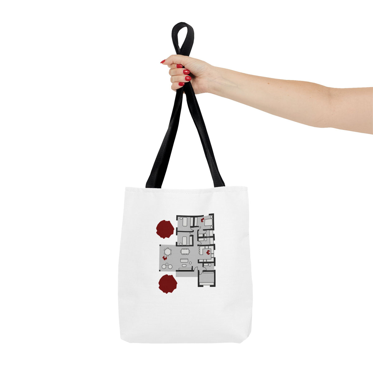Blueprint Series | Floor Plan Architectural Tote Bag