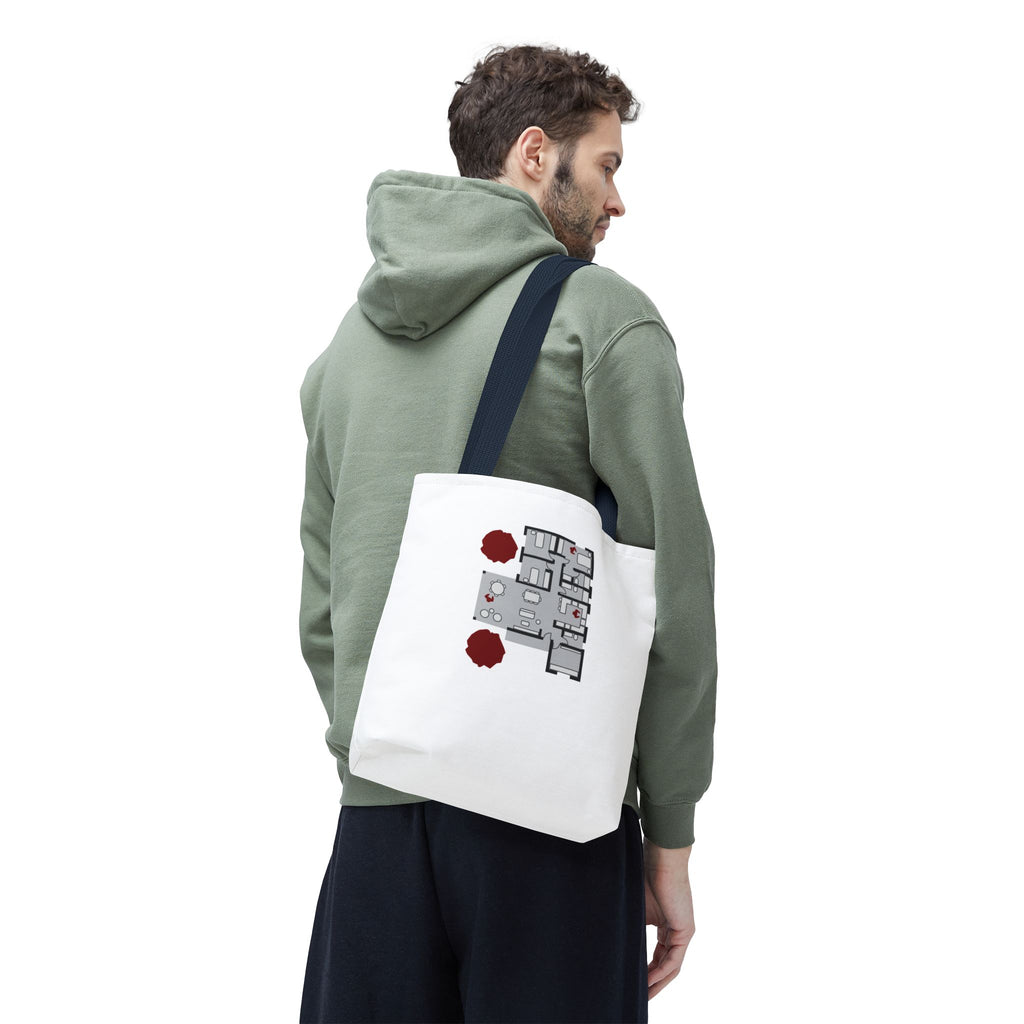 Blueprint Series | Floor Plan Architectural Tote Bag