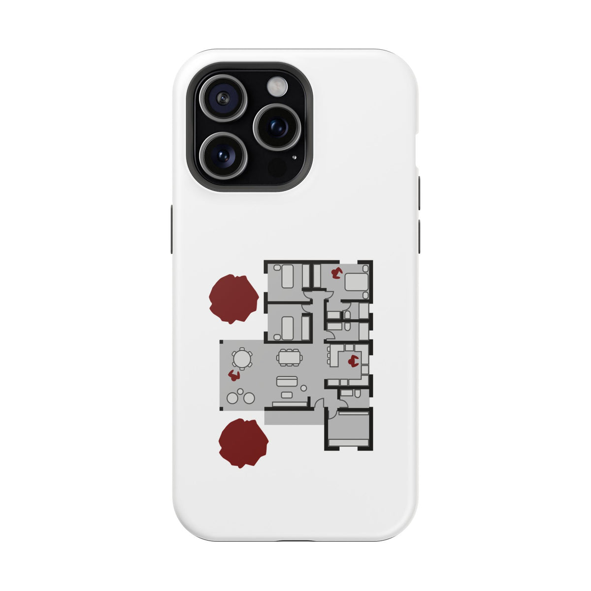 Blueprint Series | Floor Plan Architectural Phone Case Magnetic Impact-Resistant Case