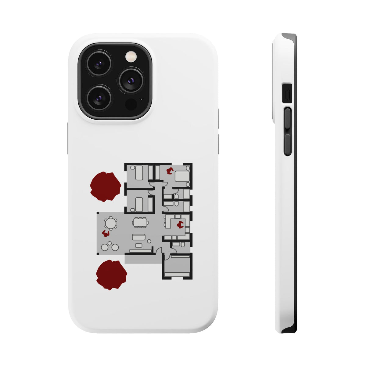 Blueprint Series | Floor Plan Architectural Phone Case Magnetic Impact-Resistant Case