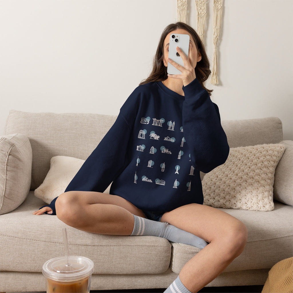 Legacy Series | City Landmarks Crewneck Sweatshirt