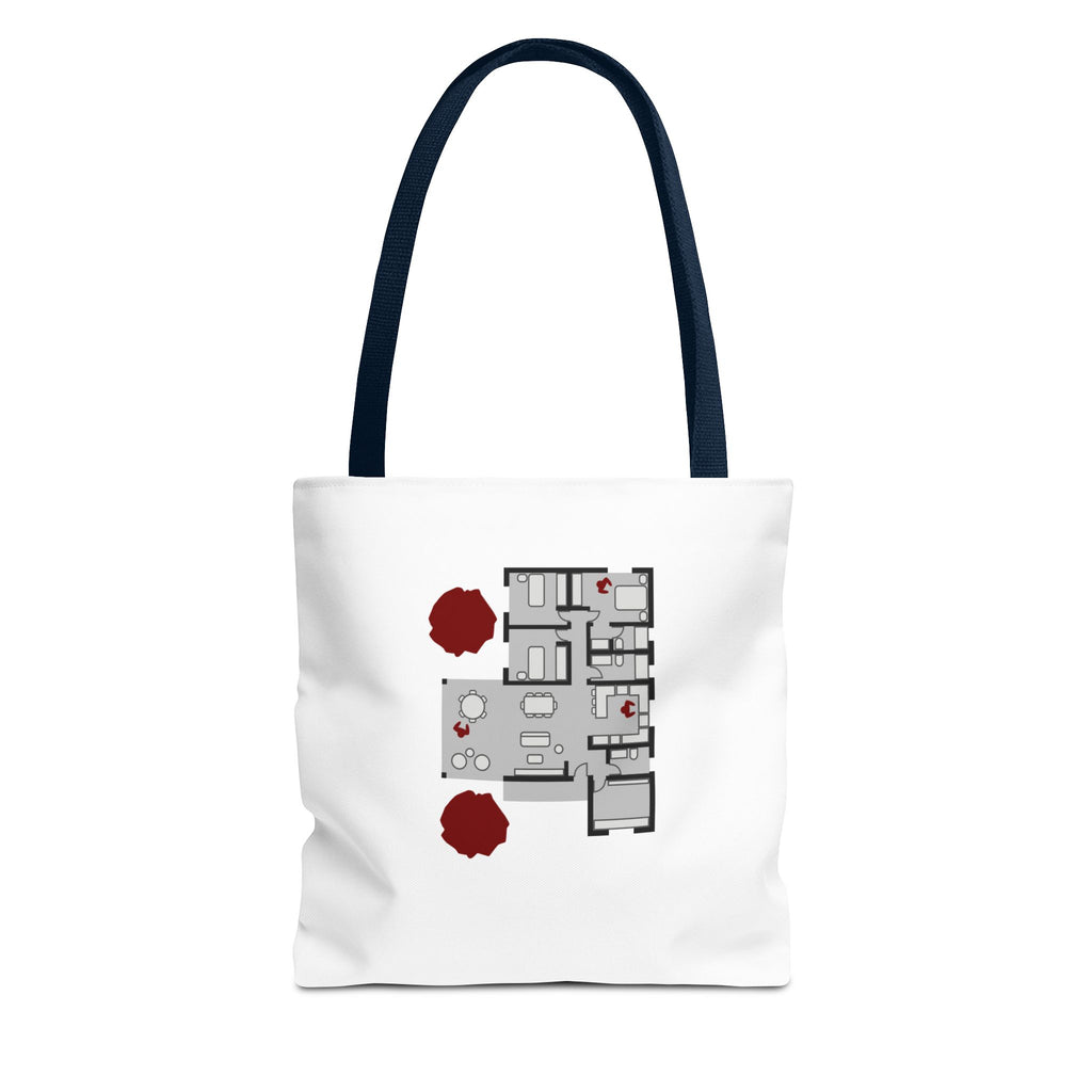 Blueprint Series | Floor Plan Architectural Tote Bag