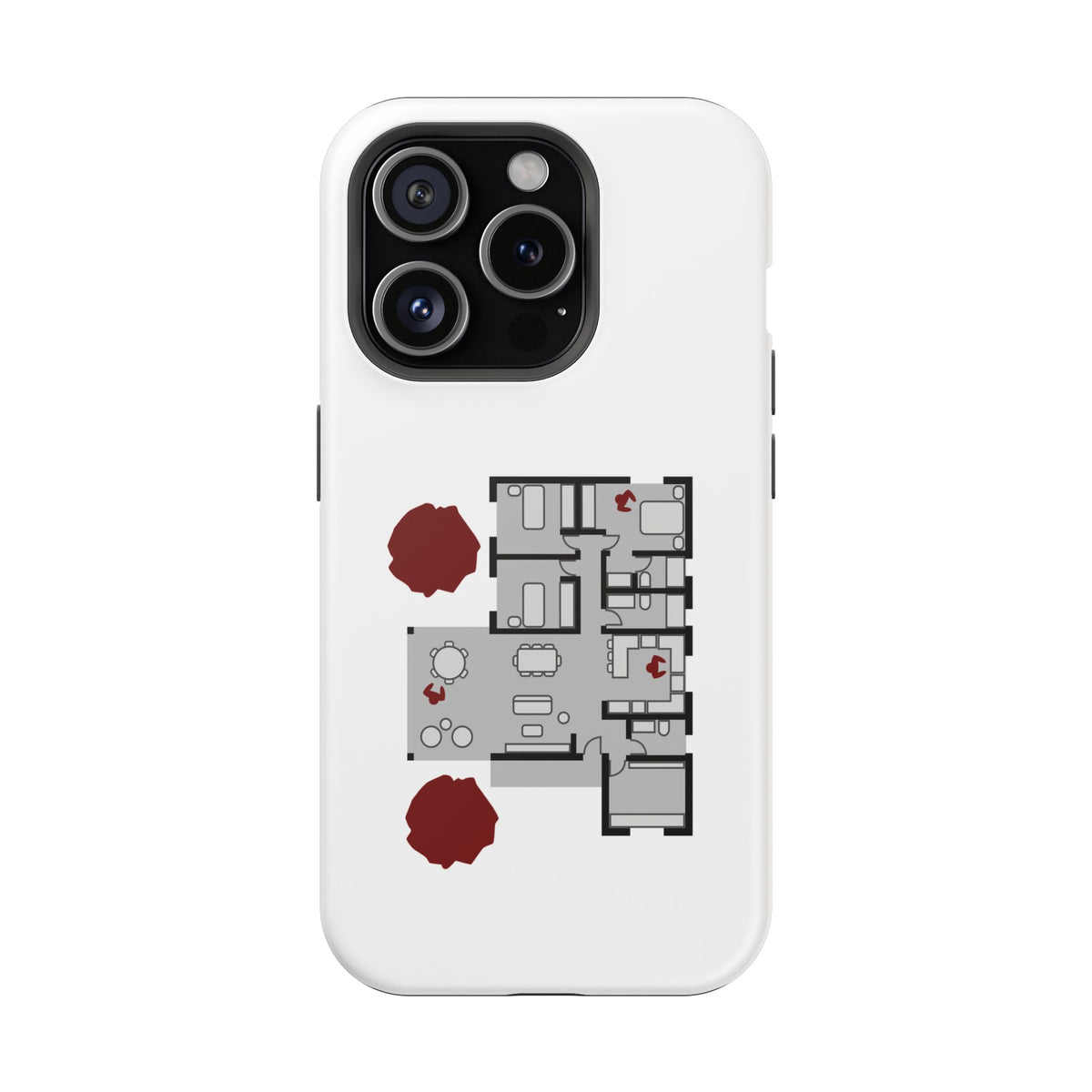 Blueprint Series | Floor Plan Architectural Phone Case Magnetic Impact-Resistant Case