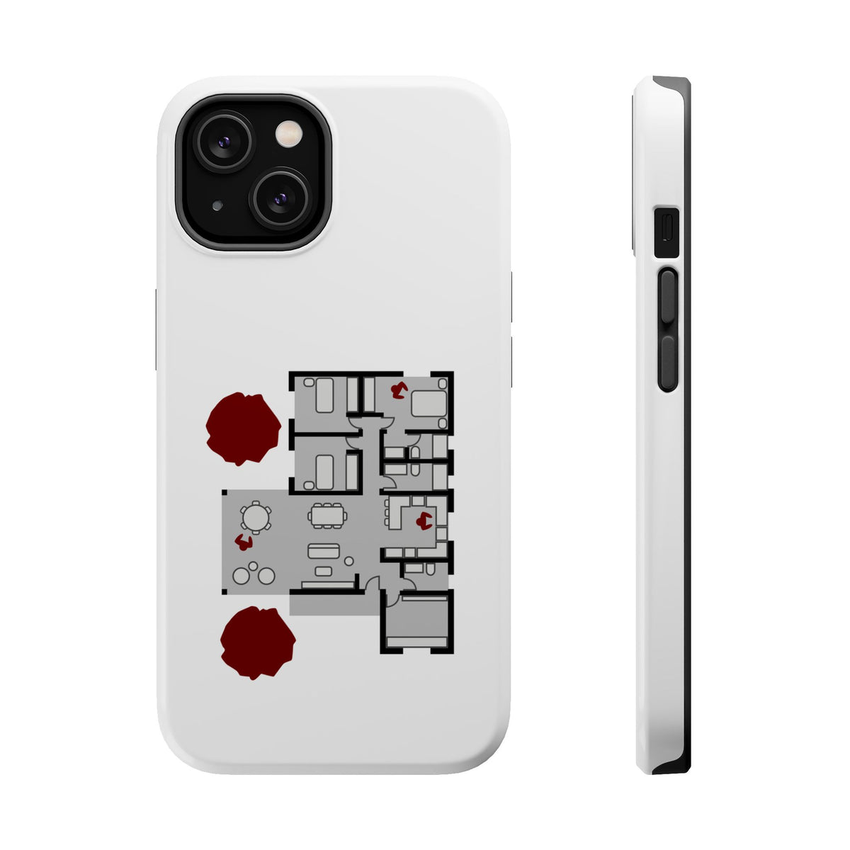 Blueprint Series | Floor Plan Architectural Phone Case Magnetic Impact-Resistant Case