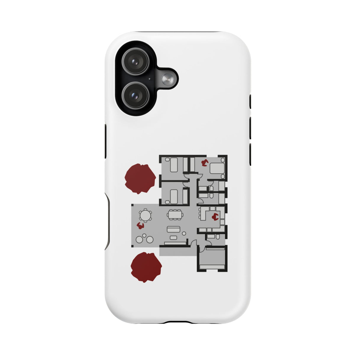 Blueprint Series | Floor Plan Architectural Phone Case Magnetic Impact-Resistant Case
