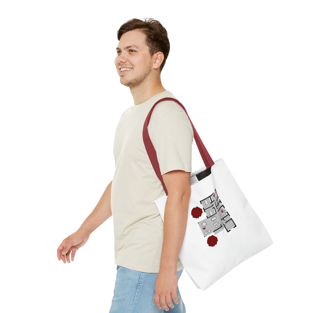 Blueprint Series | Floor Plan Architectural Tote Bag
