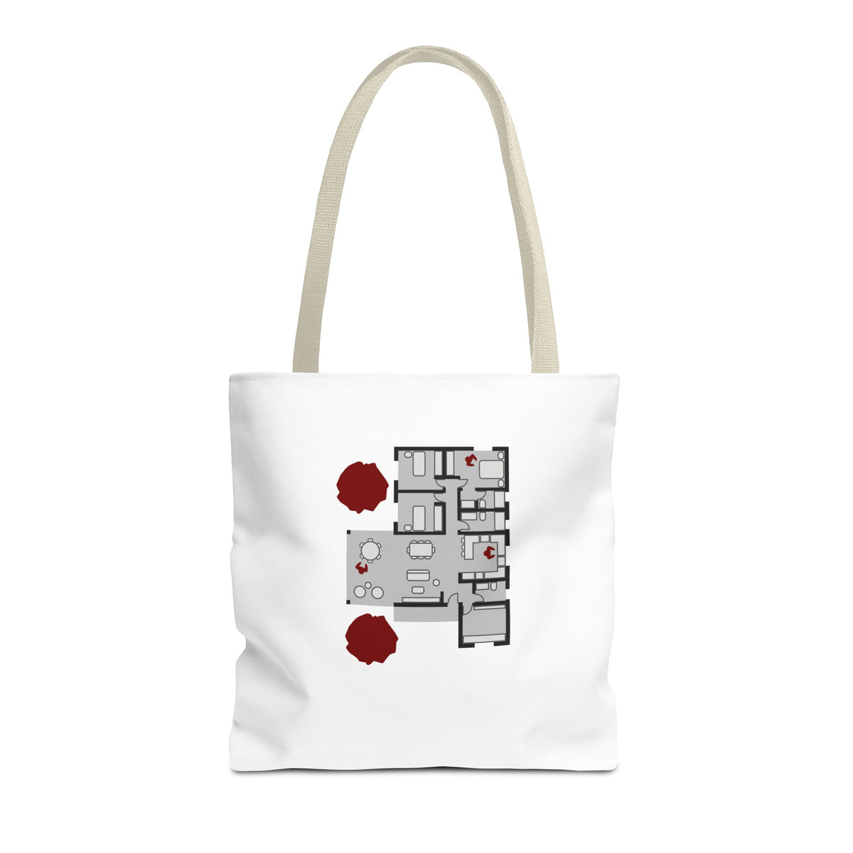 Blueprint Series | Floor Plan Architectural Tote Bag
