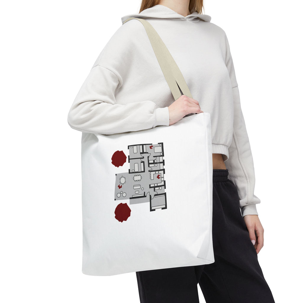 Blueprint Series | Floor Plan Architectural Tote Bag