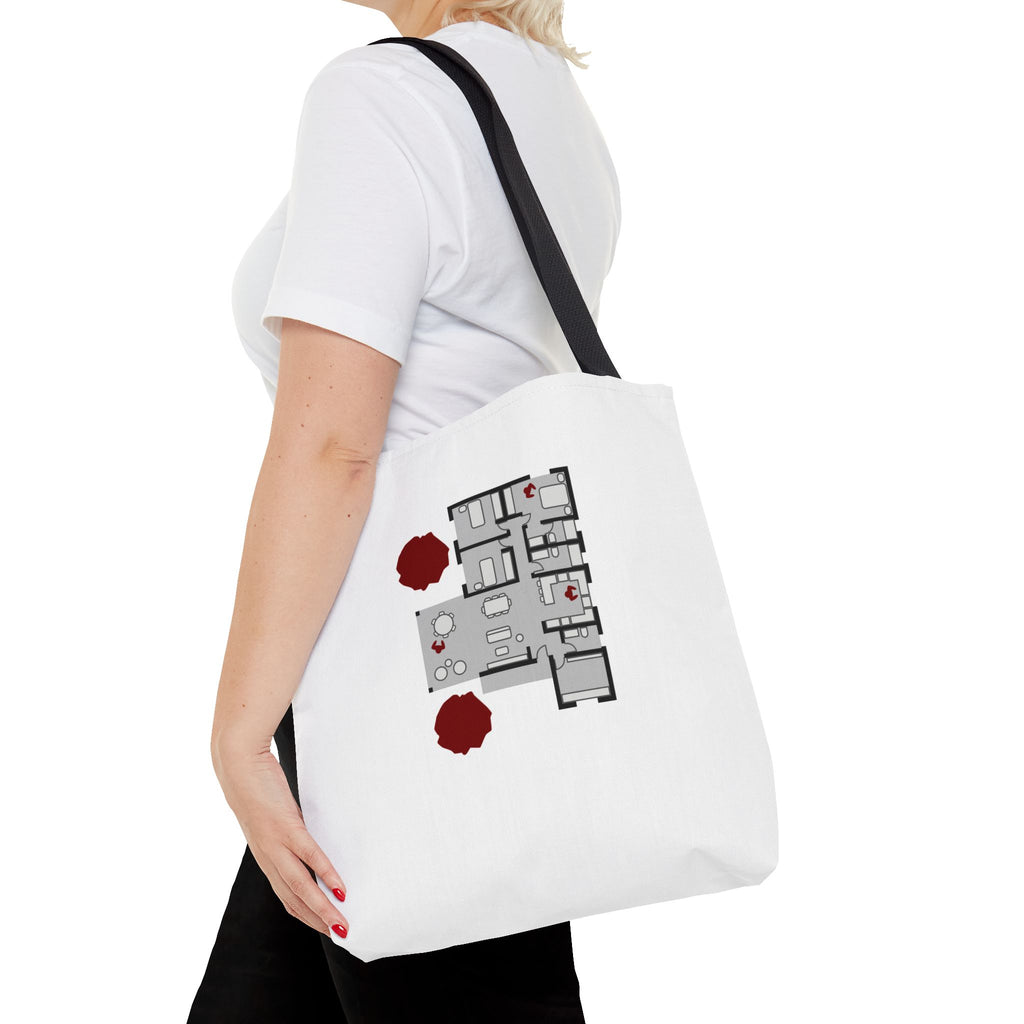 Blueprint Series | Floor Plan Architectural Tote Bag